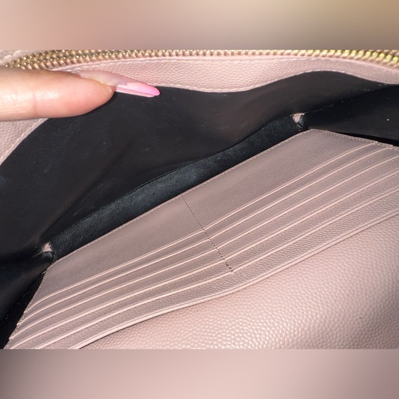 YSL Yves Saint Laurent Cassandre Envelope Wallet on Chain Crossbody Purse Bag - Picture 7 of 10